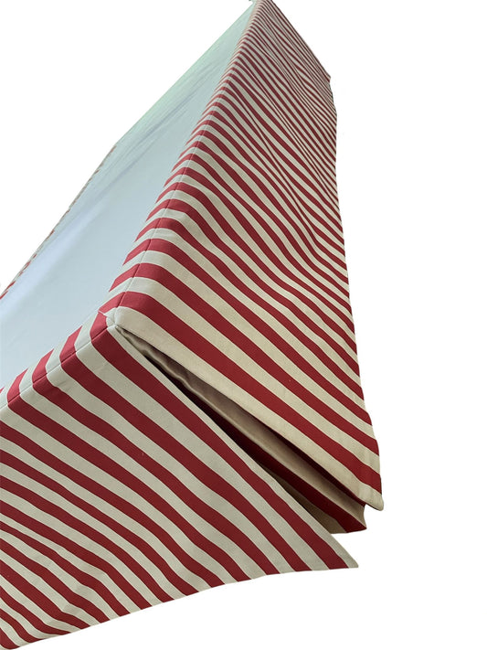 Organic Stripe Fabric — Sold by the Metre